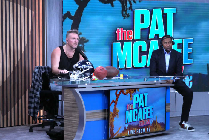 McAfee and Smith on Feb. 9, 2023.